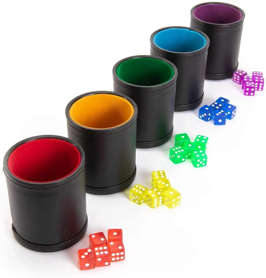 2022 High Quality Wholesale Solid Wood Dice Cup