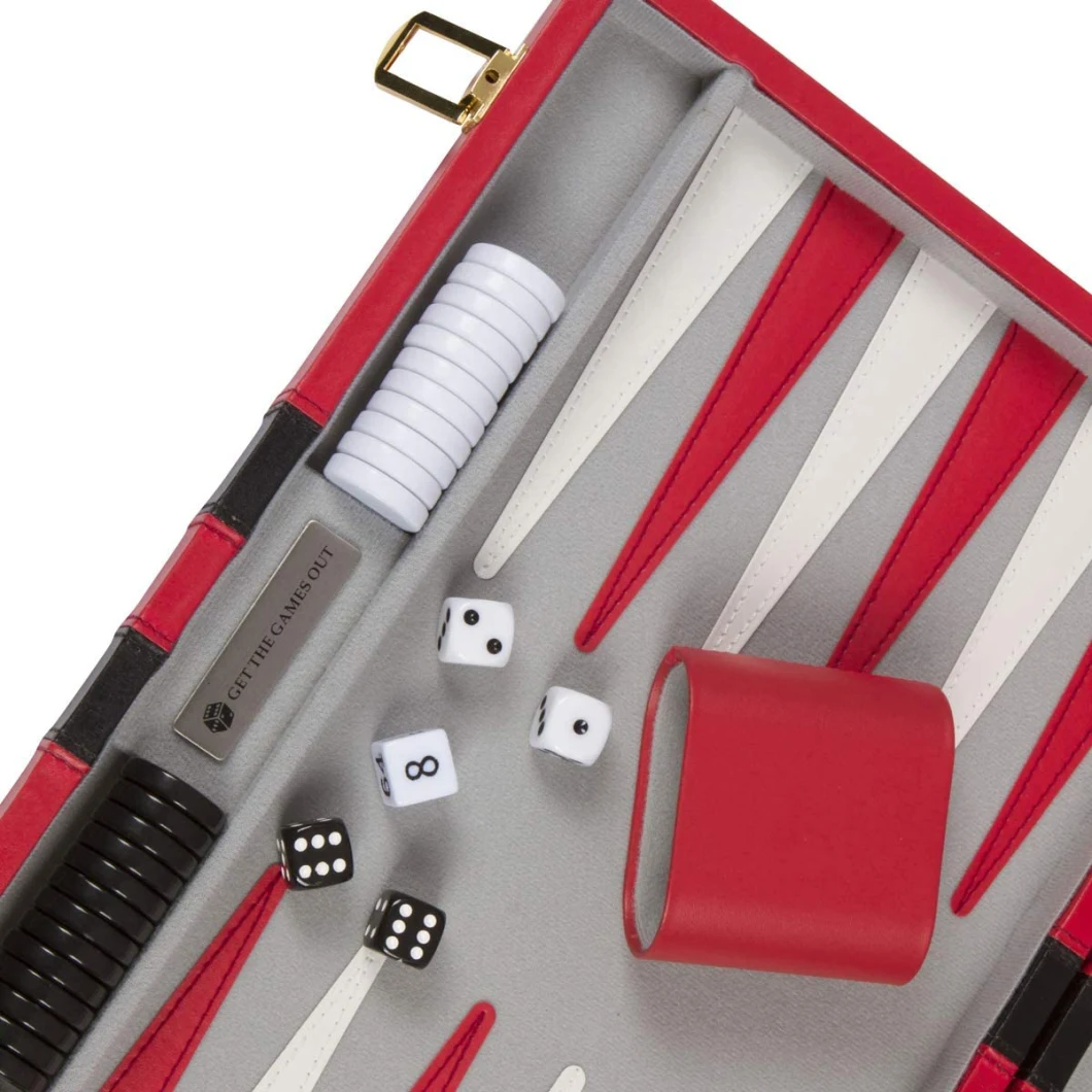 Professional Board Game Supplieracrylic Backgammon Set, Poker, Dice