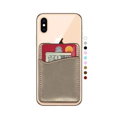Высококачественный кожаный чехол для кредитной карты для мобильного телефона в кошельке