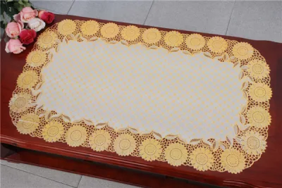 Столовая подставка/подставка для столовых приборов из ПВХ-шнура с золотом или серебром.