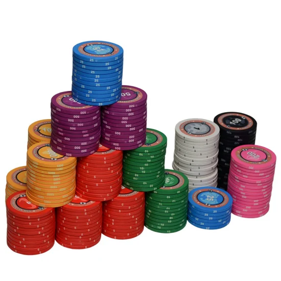 Высококачественные фишки для покера, набор для азартных игр и домино