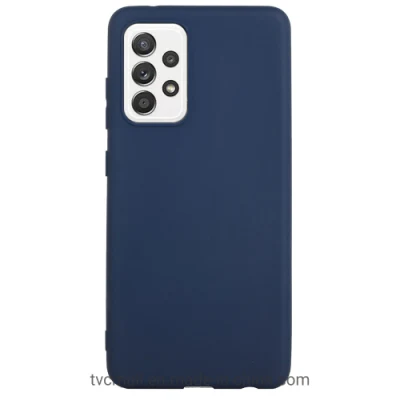 Для Samsung Galaxy A33 5g Мягкий чехол для телефона из ТПУ ярких цветов с защитой от падения на заднюю панель - синий